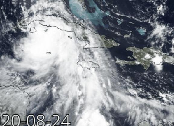 Hurricane Laura forms in Gulf