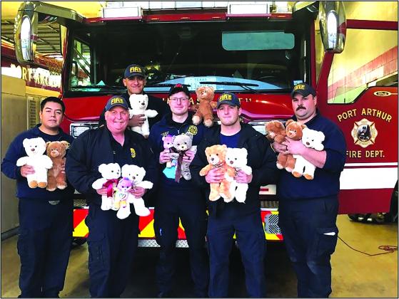 The Port Acres Public Action (PAPA) community group conducted a community fund-raising event to purchase teddy bears for use by Port Arthur fire and police departments.