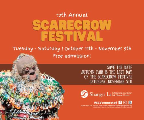 12th Annual Scarecrow Festival - Tues-Sat Oct. 11-Nov. 5 - Free Admission