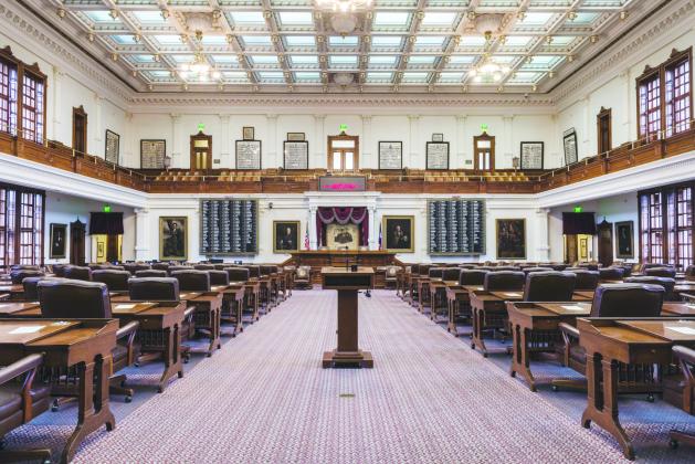 Texas House chamber.