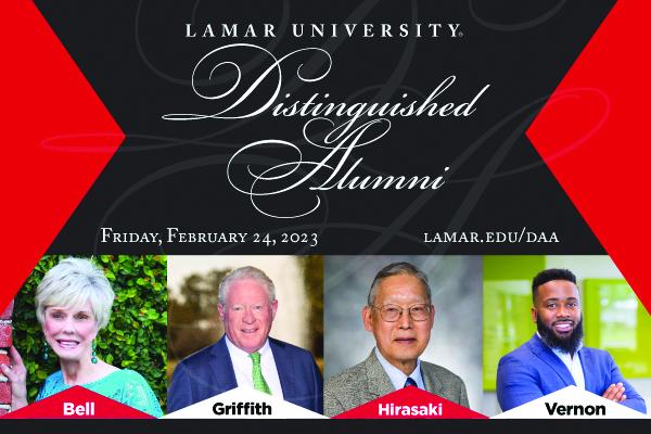 Lamar University distinguished alumni. Courtesy photo.
