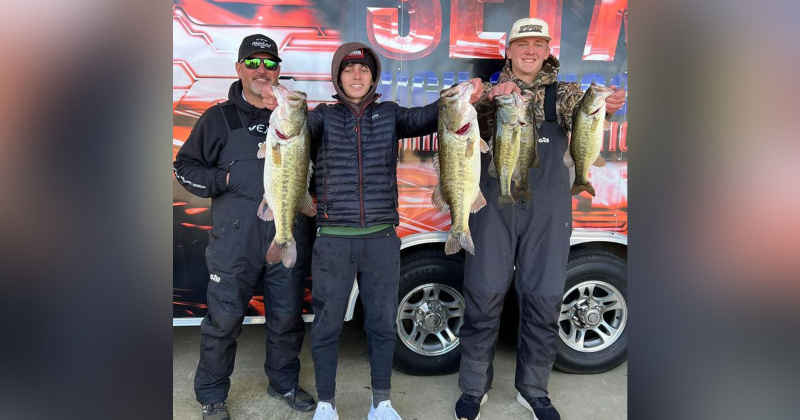 First-place anglers were Braxton Rambo and Cameron Doughty of LCM
