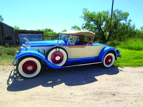 1929 Packard in W. Texas