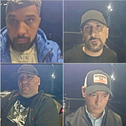 BPD needs help in identifying these four men videoed while tampering with an ATM.