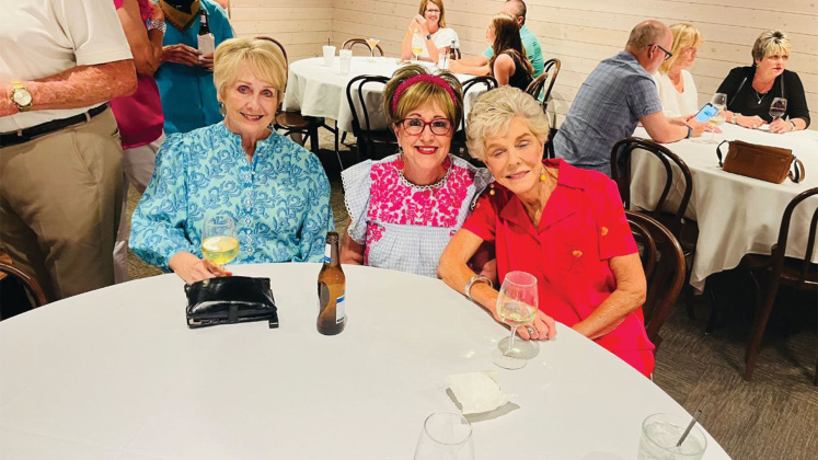 Betty Grigsby, Terry Willman and Hester Bell