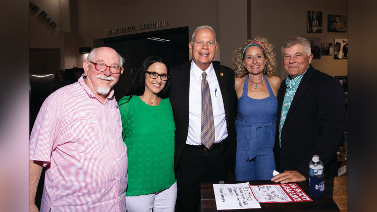 Jim Love, Angie Hobbs-Miller, Roy West, Shelly and Carl Vitanza