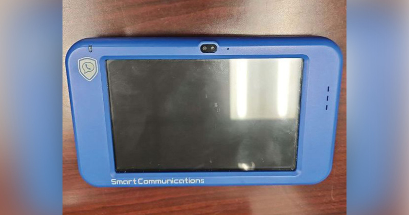 Jefferson County Correctional Facility inmate tablet