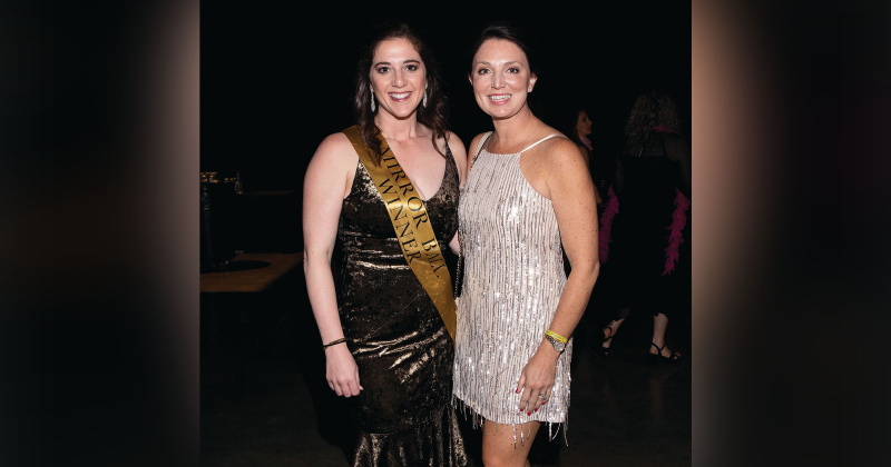 Emily Wheeler and Ashley Misko (Junior League of Beaumont’s ‘Dancing with the Stars of Southeast Texas’, March 2023)