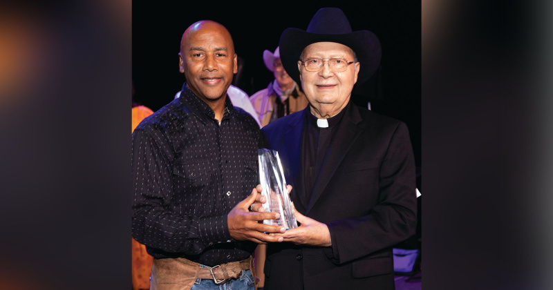 Kevin Roy and Bishop Curtis Guillory (Gift of Life’s ‘Champagne & Ribs’, March 2023)